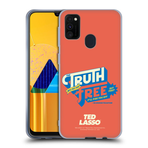 Ted Lasso Season 2 Graphics Truth Soft Gel Case for Samsung Galaxy M30s (2019)/M21 (2020)