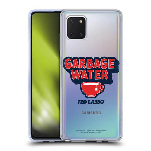 Ted Lasso Season 2 Graphics Garbage Water Soft Gel Case for Samsung Galaxy Note10 Lite