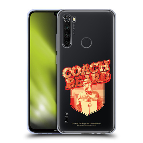 Ted Lasso Season 2 Graphics Coach Beard Soft Gel Case for Xiaomi Redmi Note 8T