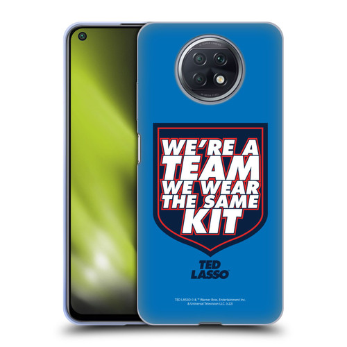 Ted Lasso Season 2 Graphics We're A Team Soft Gel Case for Xiaomi Redmi Note 9T 5G