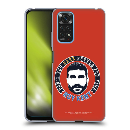 Ted Lasso Season 2 Graphics Roy Kent Soft Gel Case for Xiaomi Redmi Note 11 / Redmi Note 11S