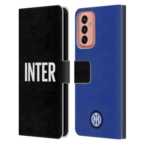Fc Internazionale Milano Badge Inter Milano Logo Leather Book Wallet Case Cover For Samsung Galaxy M13 (2022)
