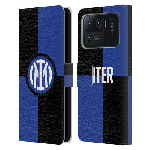 Fc Internazionale Milano Badge Flag Leather Book Wallet Case Cover For Xiaomi Mi 11 Ultra