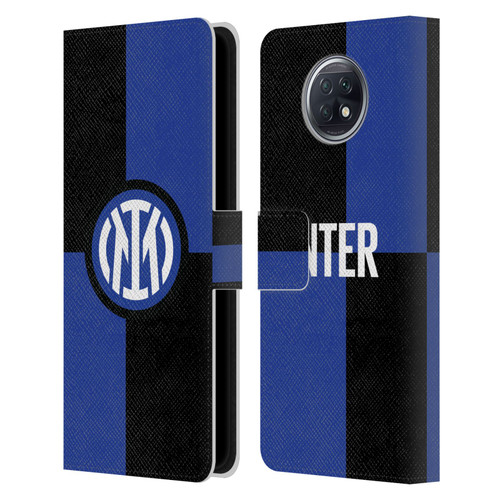 Fc Internazionale Milano Badge Flag Leather Book Wallet Case Cover For Xiaomi Redmi Note 9T 5G