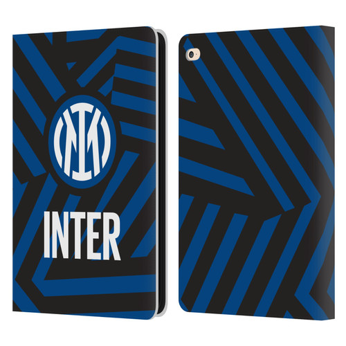 Fc Internazionale Milano Patterns Abstract 1 Leather Book Wallet Case Cover For Apple iPad Air 2 (2014)