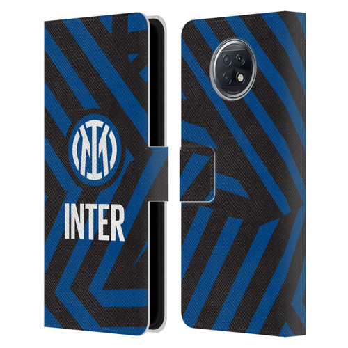 Fc Internazionale Milano Patterns Abstract 1 Leather Book Wallet Case Cover For Xiaomi Redmi Note 9T 5G