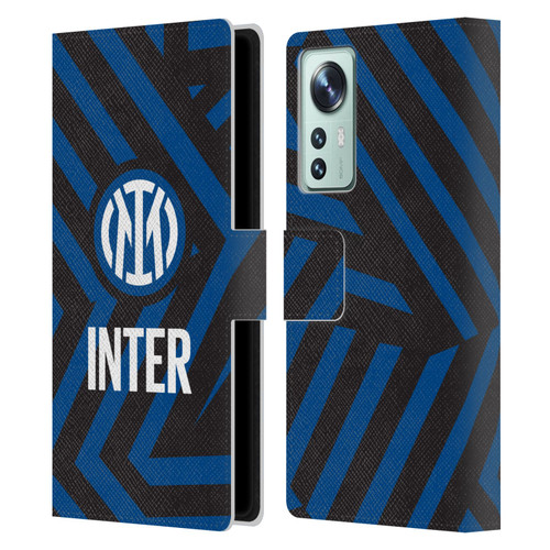 Fc Internazionale Milano Patterns Abstract 1 Leather Book Wallet Case Cover For Xiaomi 12