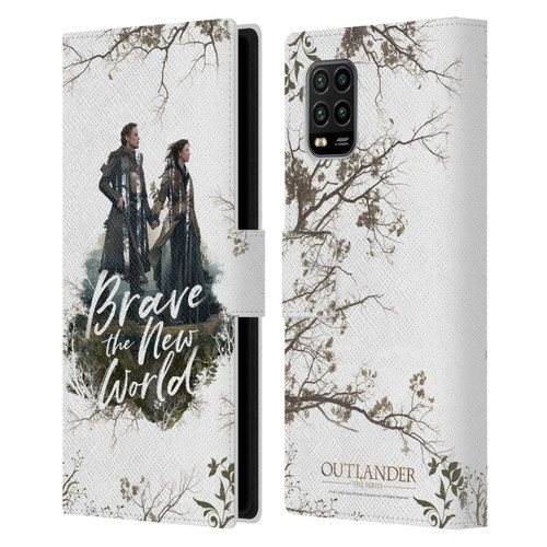 Outlander Composed Graphics Brave The New World Leather Book Wallet Case Cover For Xiaomi Mi 10 Lite 5G