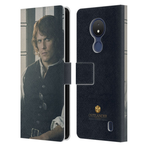 Outlander Characters Jamie Fraser Leather Book Wallet Case Cover For Nokia C21