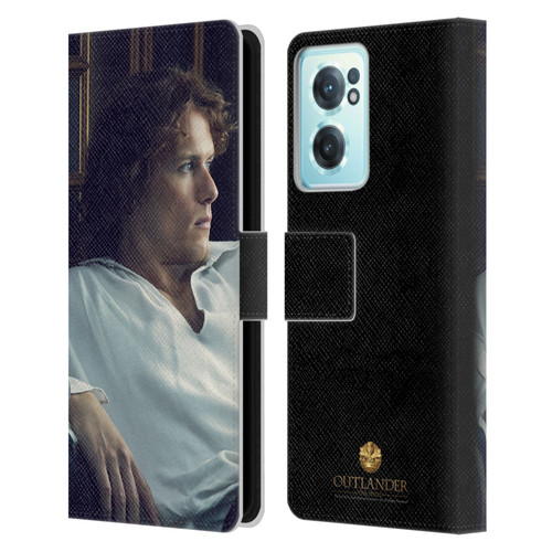 Outlander Characters Jamie White Shirt Leather Book Wallet Case Cover For OnePlus Nord CE 2 5G