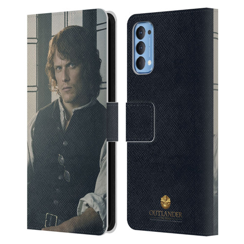 Outlander Characters Jamie Fraser Leather Book Wallet Case Cover For OPPO Reno 4 5G