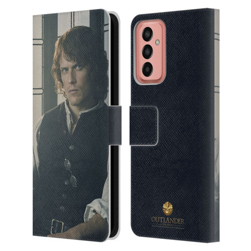 Outlander Characters Jamie Fraser Leather Book Wallet Case Cover For Samsung Galaxy M13 (2022)