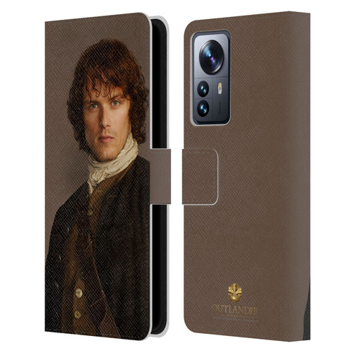 Outlander Characters Jamie Traditional Leather Book Wallet Case Cover For Xiaomi 12 Pro