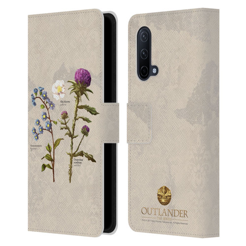 Outlander Graphics Flowers Leather Book Wallet Case Cover For OnePlus Nord CE 5G