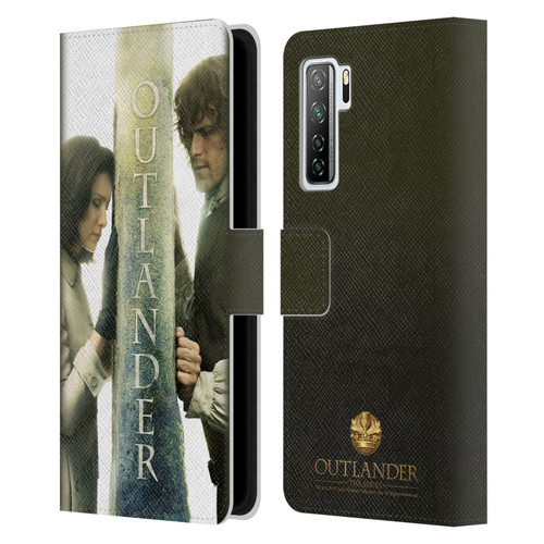Outlander Key Art Season 3 Poster Leather Book Wallet Case Cover For Huawei Nova 7 SE/P40 Lite 5G
