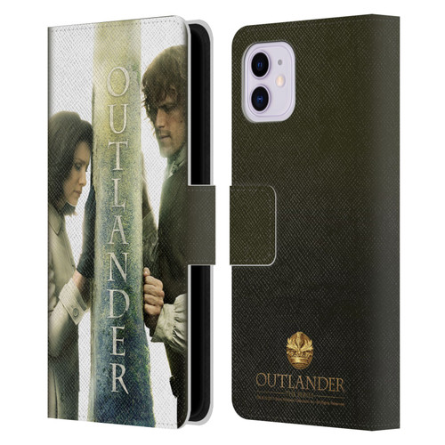 Outlander Key Art Season 3 Poster Leather Book Wallet Case Cover For Apple iPhone 11