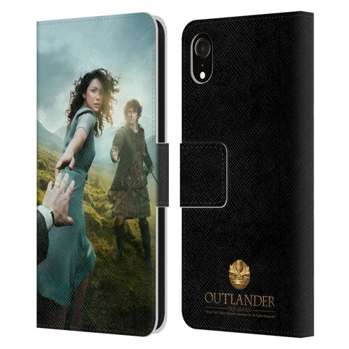 Outlander Key Art Season 1 Poster Leather Book Wallet Case Cover For Apple iPhone XR