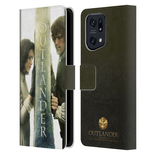 Outlander Key Art Season 3 Poster Leather Book Wallet Case Cover For OPPO Find X5 Pro