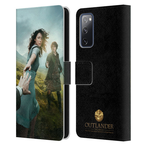 Outlander Key Art Season 1 Poster Leather Book Wallet Case Cover For Samsung Galaxy S20 FE / 5G
