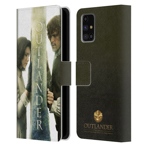 Outlander Key Art Season 3 Poster Leather Book Wallet Case Cover For Samsung Galaxy M31s (2020)