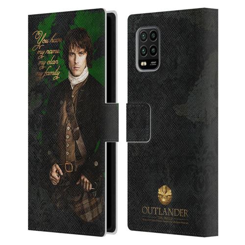 Outlander Portraits Jamie Leather Book Wallet Case Cover For Xiaomi Mi 10 Lite 5G