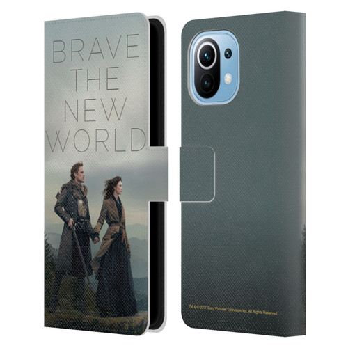 Outlander Season 4 Art Brave The New World Leather Book Wallet Case Cover For Xiaomi Mi 11