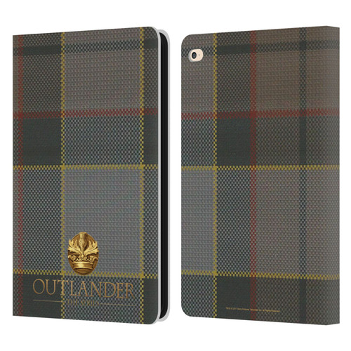 Outlander Tartans Fraser Leather Book Wallet Case Cover For Apple iPad Air 2 (2014)