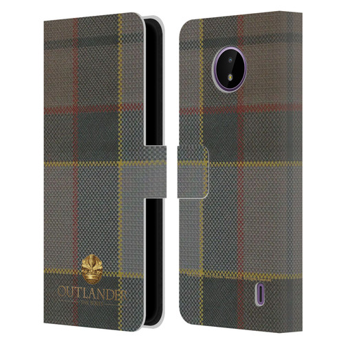 Outlander Tartans Fraser Leather Book Wallet Case Cover For Nokia C10 / C20