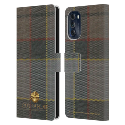 Outlander Tartans Fraser Leather Book Wallet Case Cover For Motorola Moto G (2022)