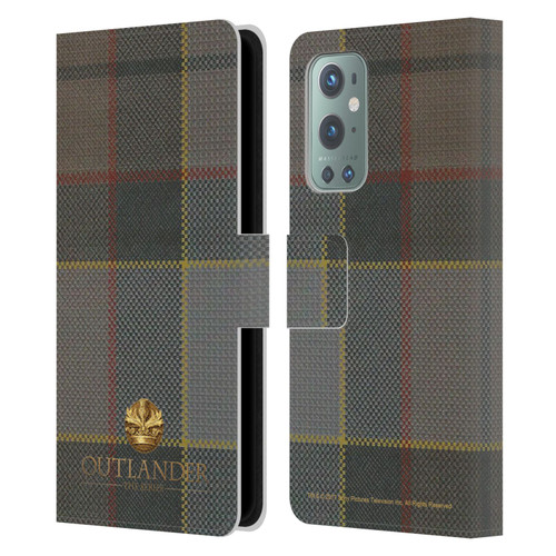 Outlander Tartans Fraser Leather Book Wallet Case Cover For OnePlus 9