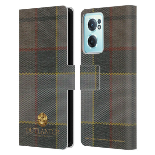 Outlander Tartans Fraser Leather Book Wallet Case Cover For OnePlus Nord CE 2 5G