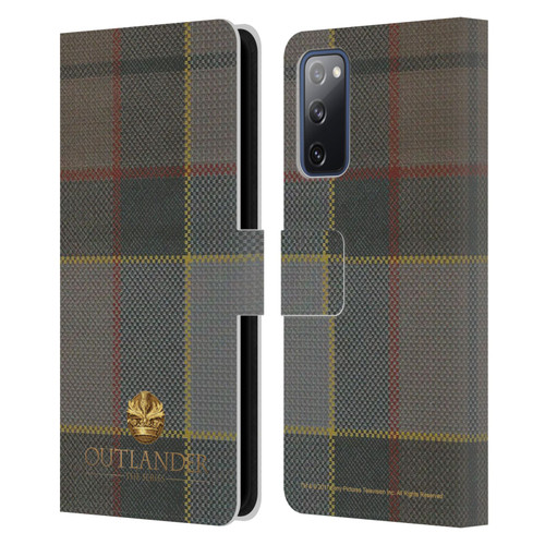 Outlander Tartans Fraser Leather Book Wallet Case Cover For Samsung Galaxy S20 FE / 5G