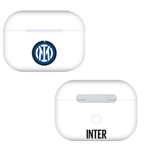 Fc Internazionale Milano Badge Logo On White Vinyl Sticker Skin Decal Cover for Apple AirPods Pro Charging Case