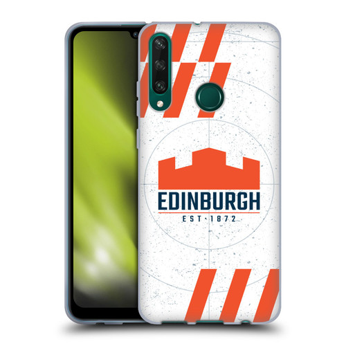 Edinburgh Rugby Logo Art White Soft Gel Case for Huawei Y6p