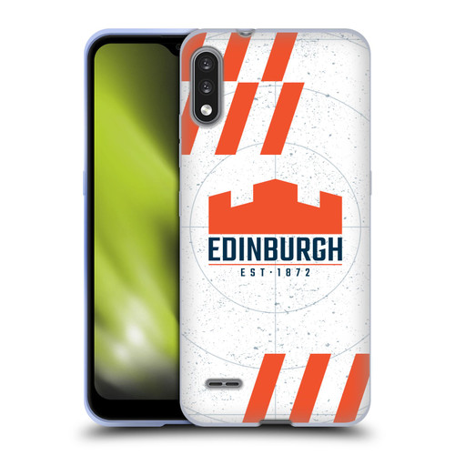 Edinburgh Rugby Logo Art White Soft Gel Case for LG K22