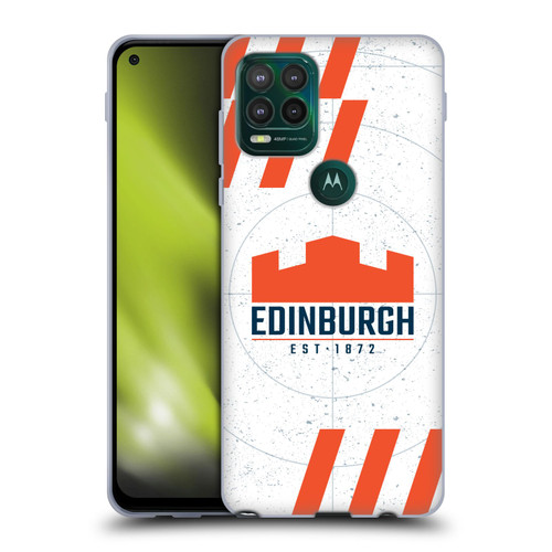 Edinburgh Rugby Logo Art White Soft Gel Case for Motorola Moto G Stylus 5G 2021
