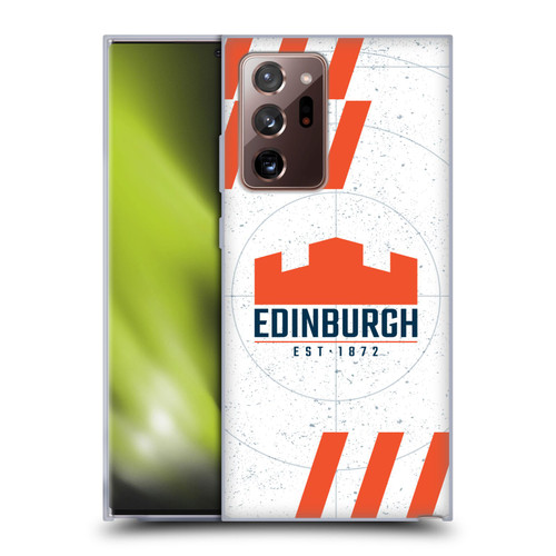 Edinburgh Rugby Logo Art White Soft Gel Case for Samsung Galaxy Note20 Ultra / 5G