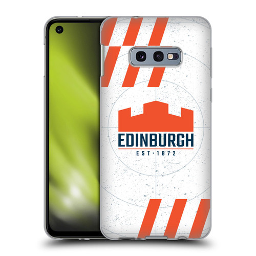 Edinburgh Rugby Logo Art White Soft Gel Case for Samsung Galaxy S10e