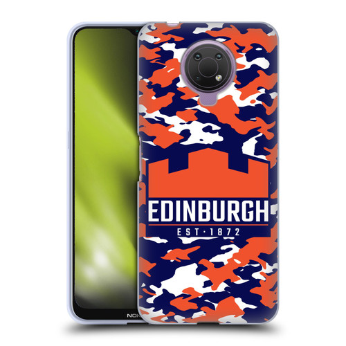 Edinburgh Rugby Logo 2 Camouflage Soft Gel Case for Nokia G10