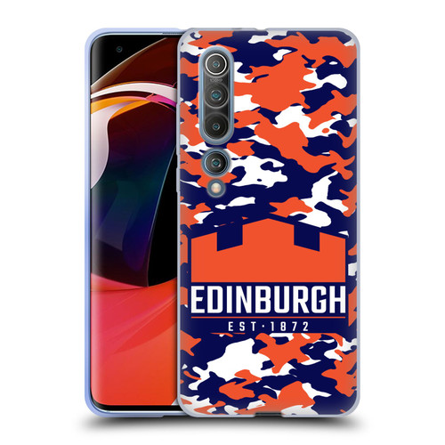 Edinburgh Rugby Logo 2 Camouflage Soft Gel Case for Xiaomi Mi 10 5G / Mi 10 Pro 5G