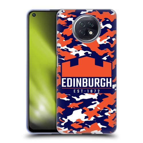 Edinburgh Rugby Logo 2 Camouflage Soft Gel Case for Xiaomi Redmi Note 9T 5G