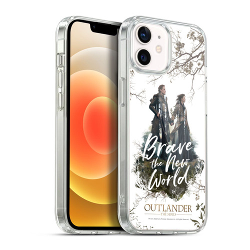 Outlander Composed Graphics Brave The New World Soft Gel Case for Apple iPhone 12 / iPhone 12 Pro & MagSafe