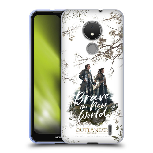 Outlander Composed Graphics Brave The New World Soft Gel Case for Nokia C21