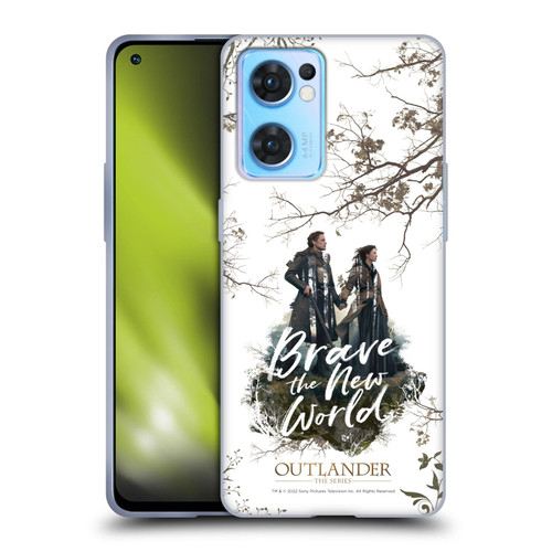 Outlander Composed Graphics Brave The New World Soft Gel Case for OPPO Reno7 5G / Find X5 Lite