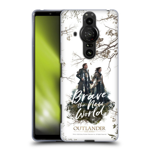 Outlander Composed Graphics Brave The New World Soft Gel Case for Sony Xperia Pro-I