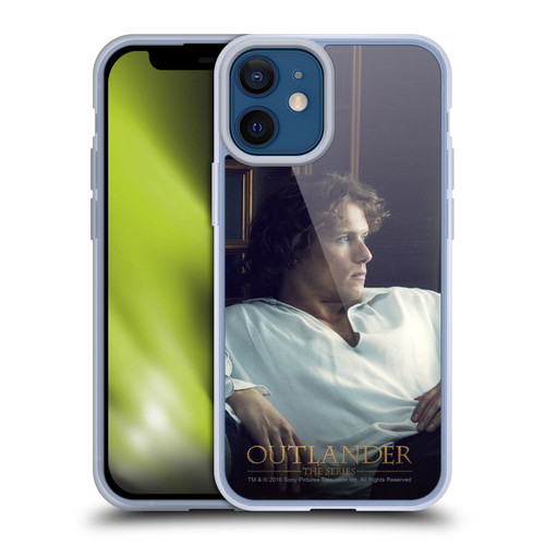 Outlander Characters Jamie White Shirt Soft Gel Case for Apple iPhone 12 Mini
