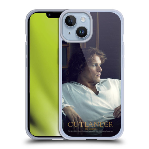 Outlander Characters Jamie White Shirt Soft Gel Case for Apple iPhone 14