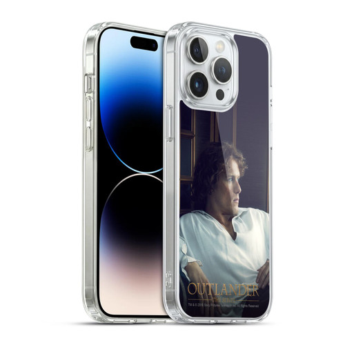 Outlander Characters Jamie White Shirt Soft Gel Case for Apple iPhone 14 Pro Max & MagSafe