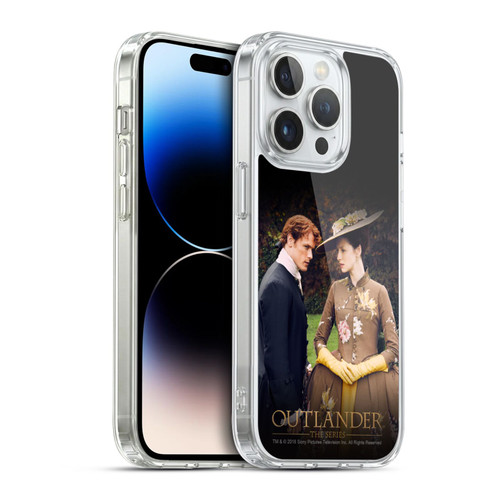 Outlander Characters Jamie And Claire Soft Gel Case for Apple iPhone 14 Pro & MagSafe