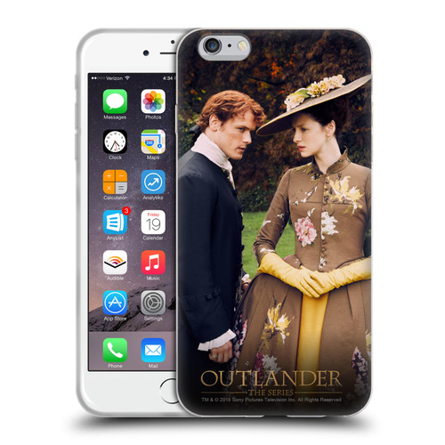 Outlander Characters Jamie And Claire Soft Gel Case for Apple iPhone 6 Plus / iPhone 6s Plus